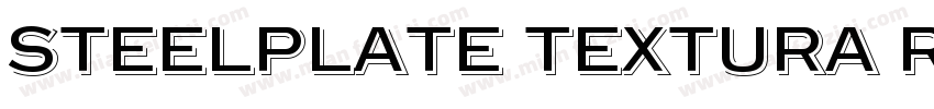 Steelplate Textura R字体转换